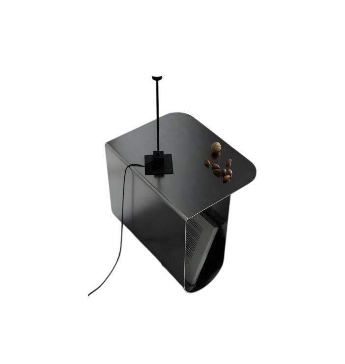 Fold Steel Side Table