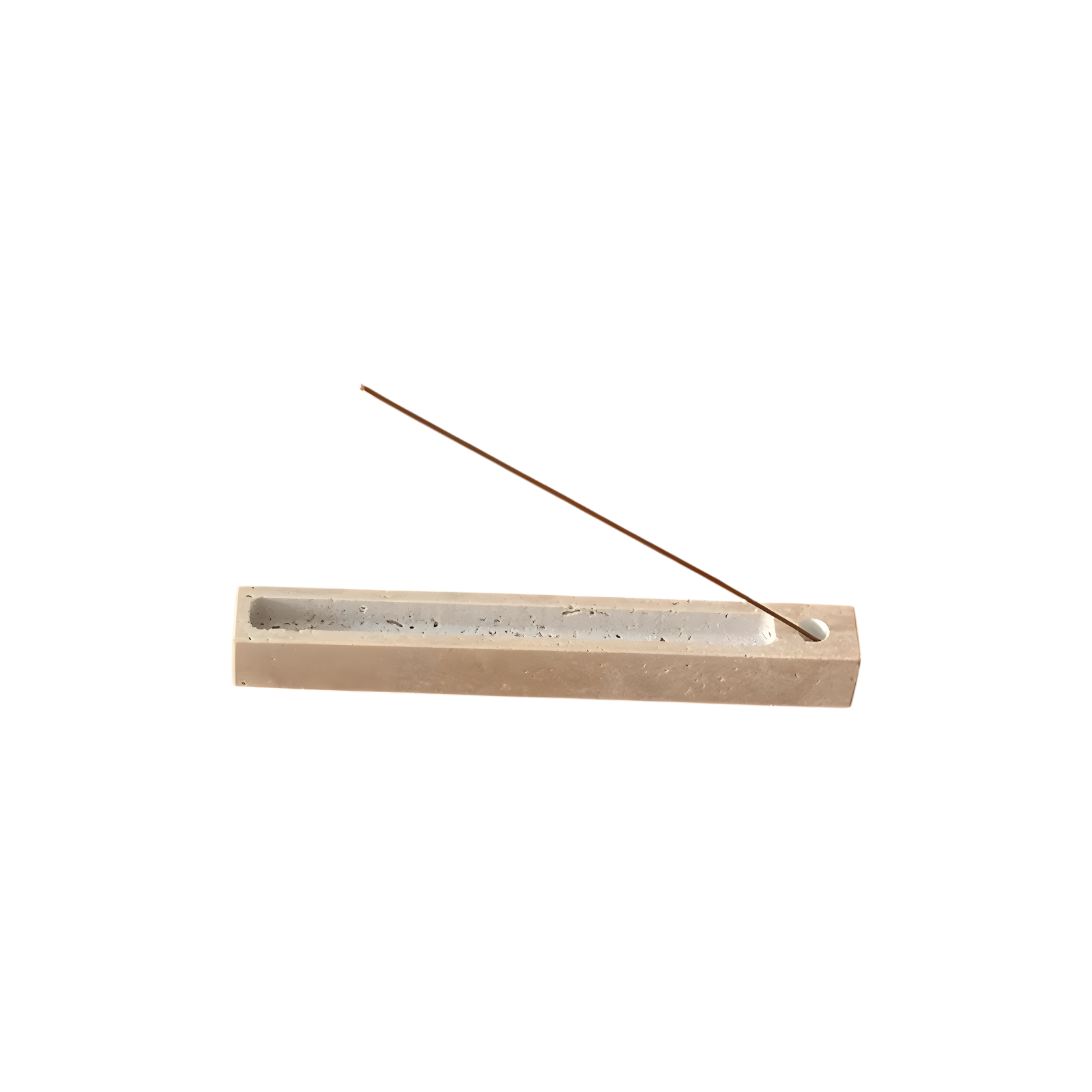 Travertine Incense Holder