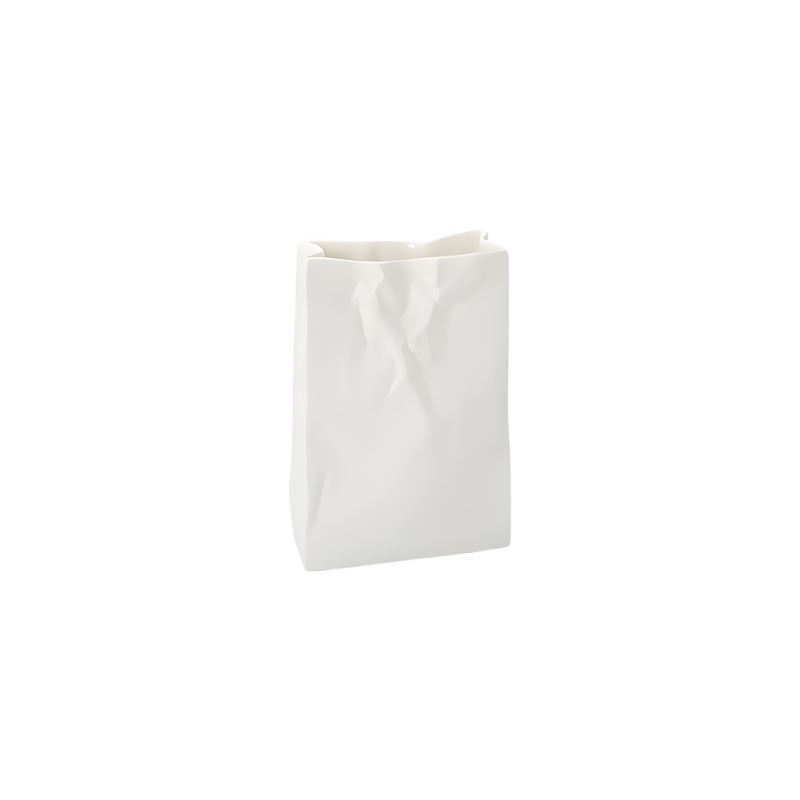 Folded Ceramic Paper Vase