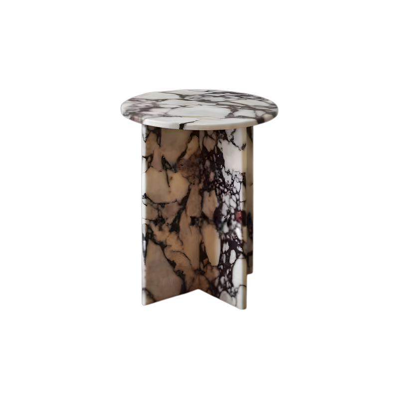 Calacatta Viola Side Table